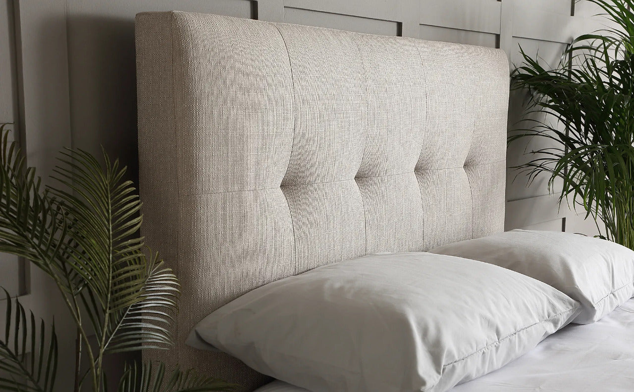 Double Bed: Worth Walk Fabric Double Bed