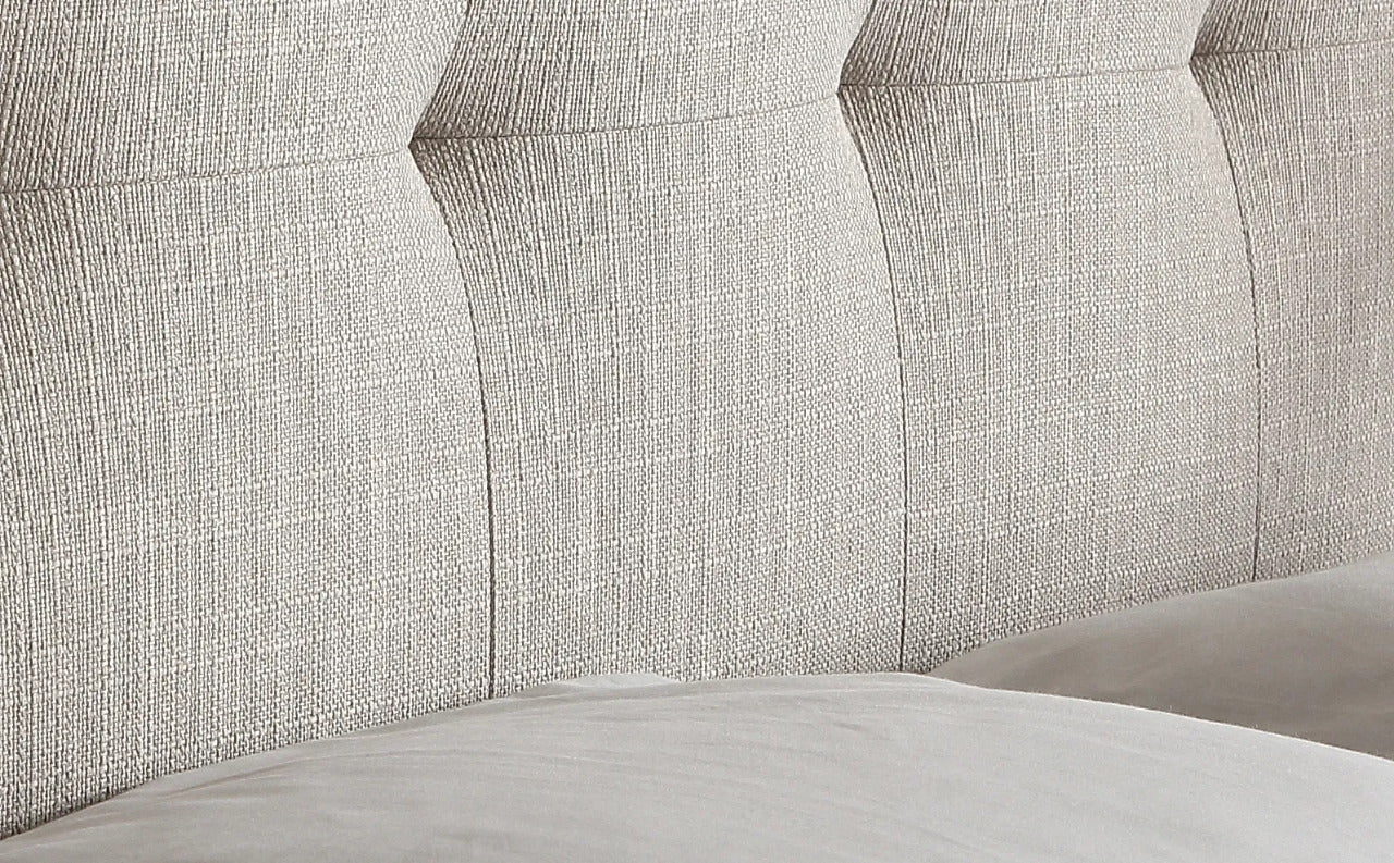 Double Bed: Worth Walk Fabric Double Bed