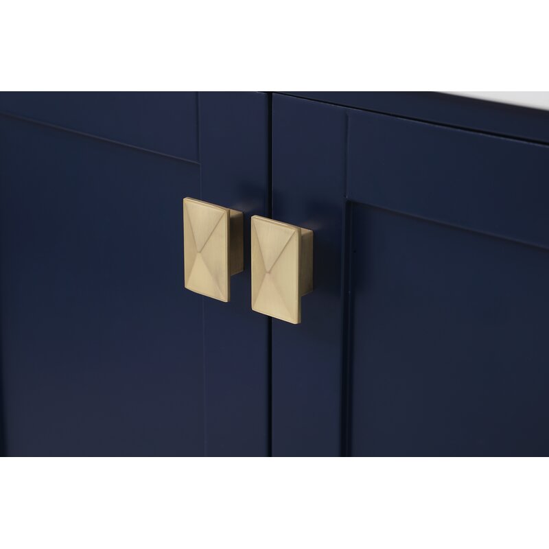 Double Sink Vanities: 60" Double Bathroom Vanity Set