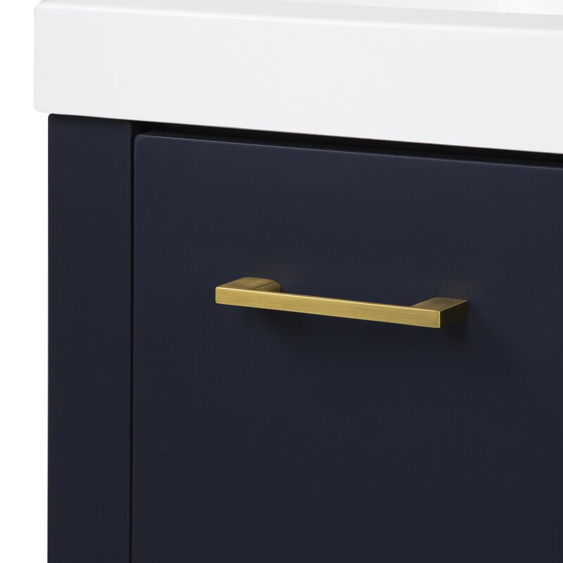 Double Sink Vanities: 61" Double Bathroom Vanity Set