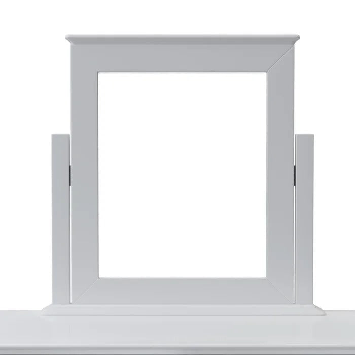 Dressing Table: 15.7'' Wide Vanity Set with Stool and Mirror