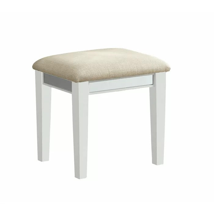 Dressing Table: 42'' Wide Vanity Set with Stool and Mirror