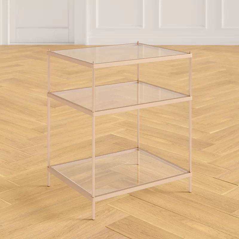 End Tables : Carin Glass End Table