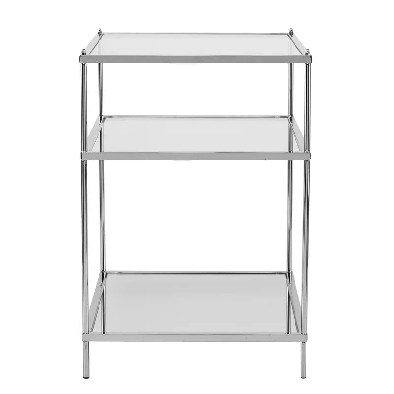 End Tables : Carin Glass End Table