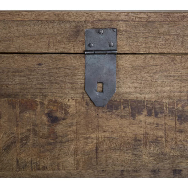 End Tables: Solid Wood Block End Table