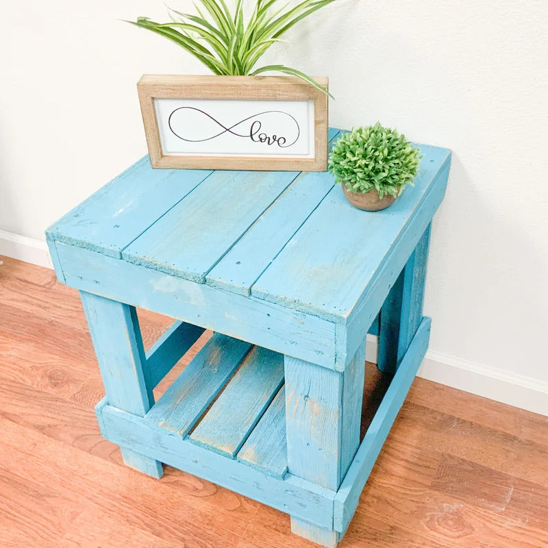 End Tables : Solid Wood End Table