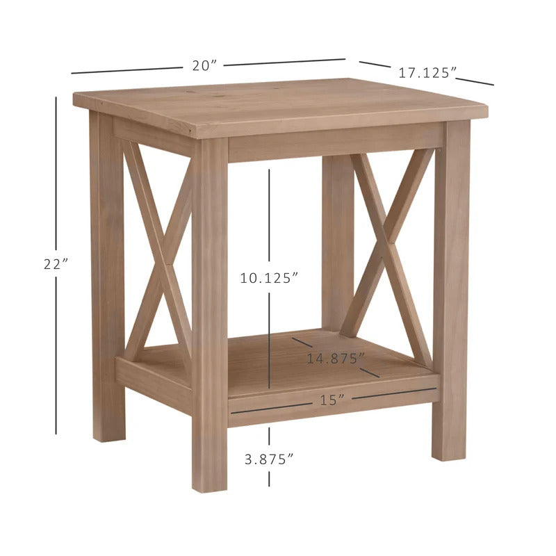 End Tables Solid Wood End Table