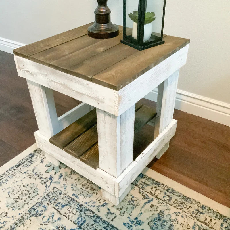 End Tables : Solid Wood End Table