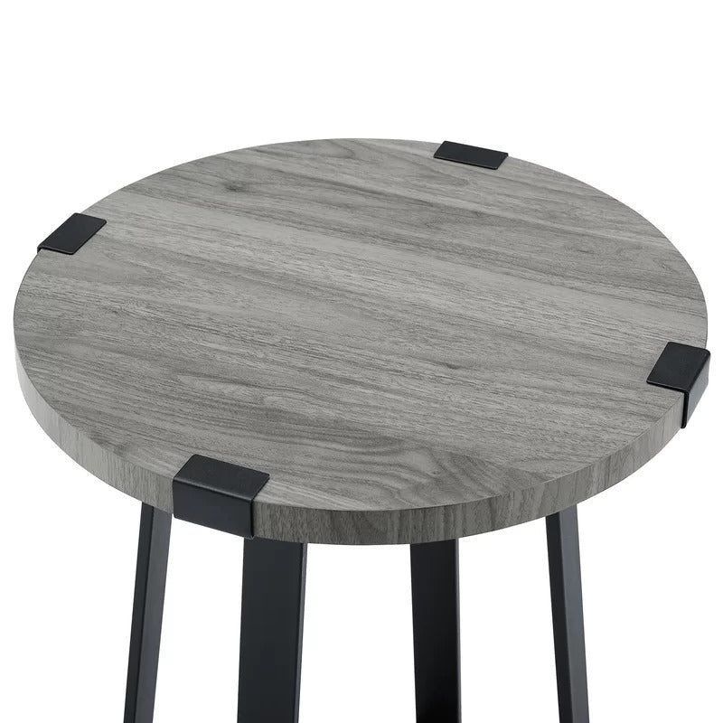 End Tables: Unique Cross Legs End Table