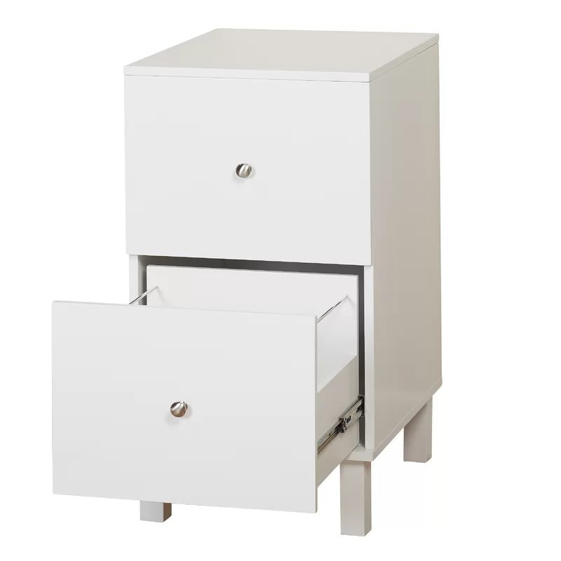Filing Cabinet : 16'' Wide 2 -Drawer Vertical File Cabinet