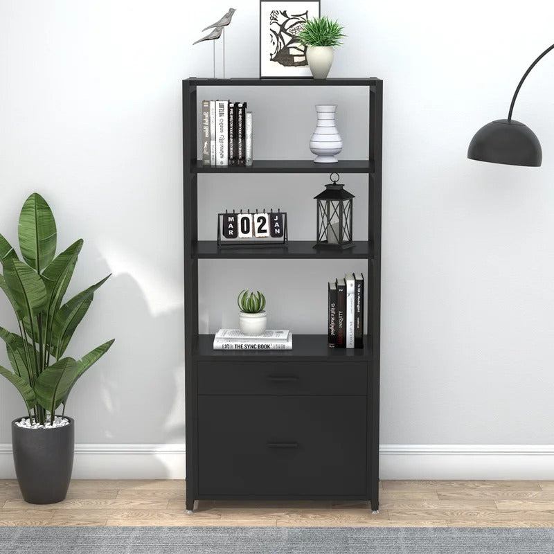 File Cabinet : 23.6'' Wide 2 -Drawer Vertical Filing Cabinet
