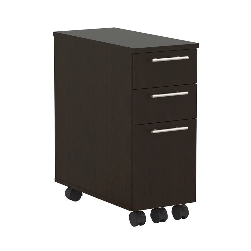 Filing Cabinet : AV 3-Drawer Mobile Vertical File Cabinet