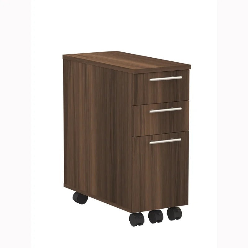 Filing Cabinet : AV 3-Drawer Mobile Vertical File Cabinet
