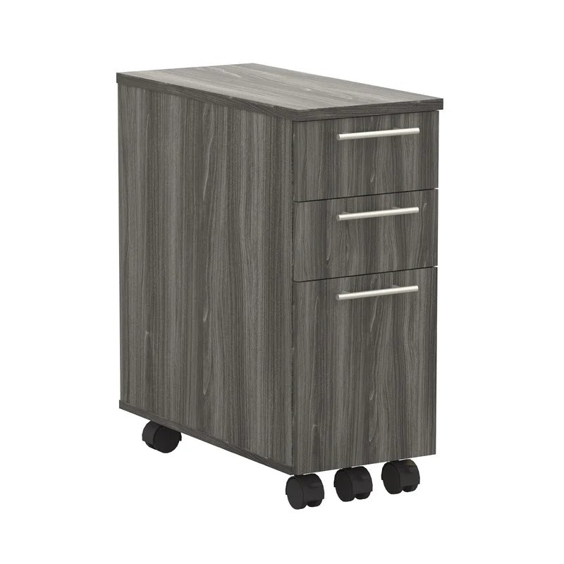 Filing Cabinet : AV 3-Drawer Mobile Vertical File Cabinet