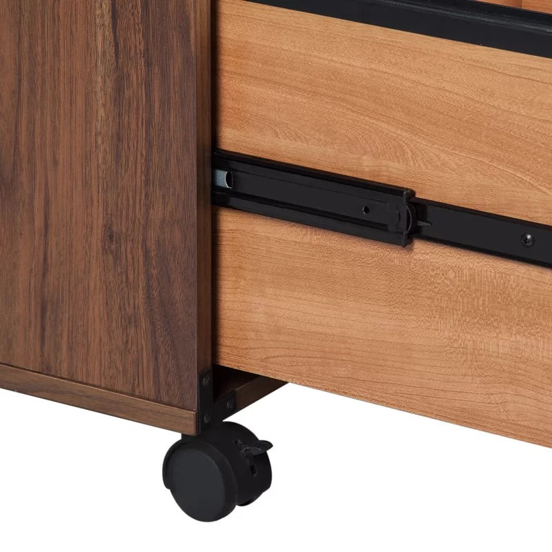Filing Cabinet : 1-Drawer Mobile Vertical File Cabinet