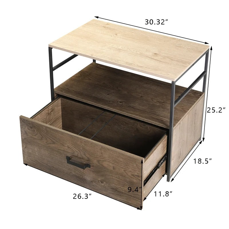 File Cabinets : 1-Drawer Vertical File Cabinet