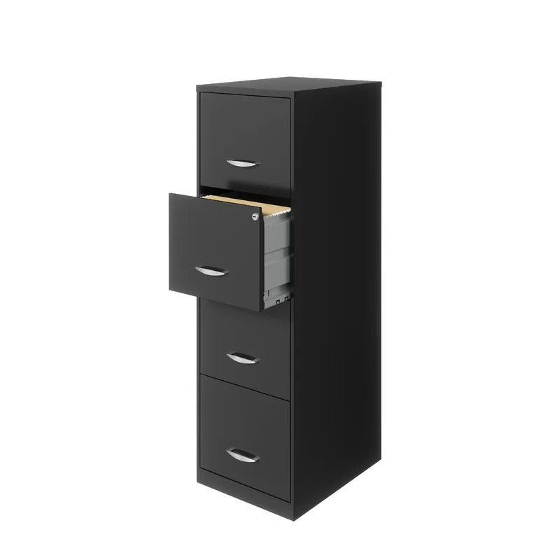 File Cabinets : 14.25'' Wide 4 -Drawer