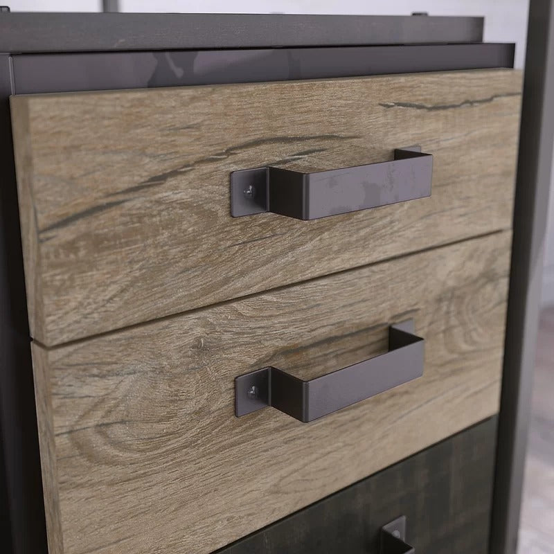 File Cabinets : 15.75'' Wide 3 -Drawer Mobile Vertical Filing Cabinet