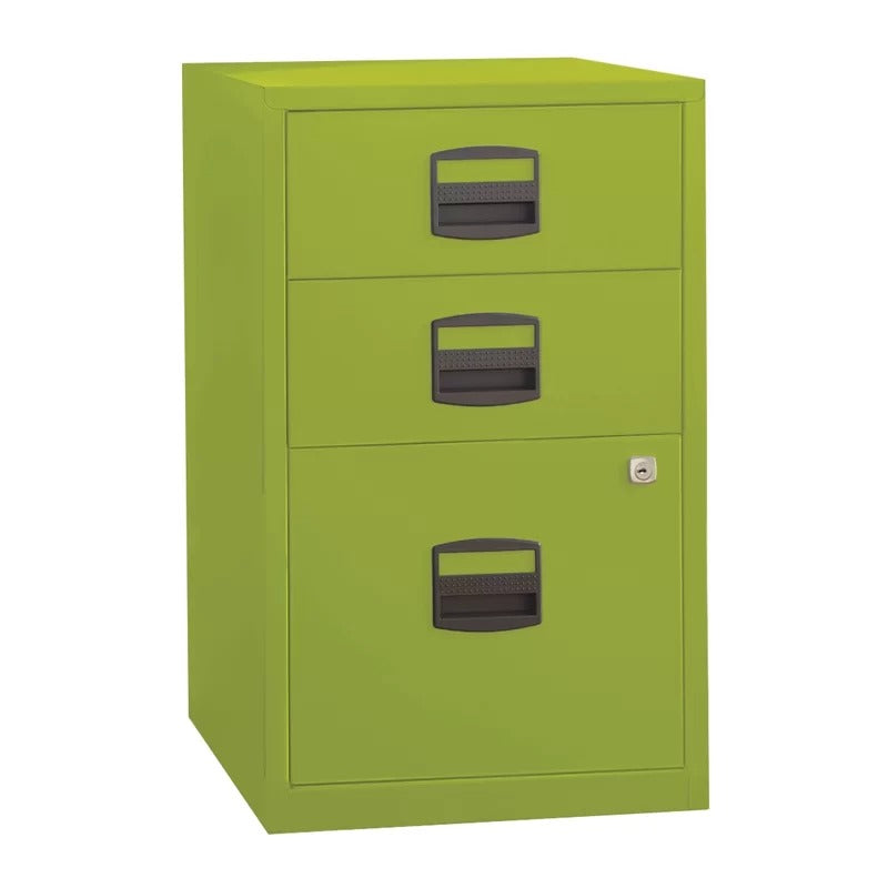 File Cabinets : 17'' Wide 3 -Drawer Steel Vertical Filing Cabinet