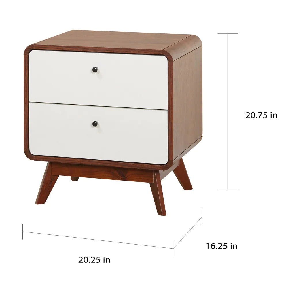 Filing Cabinet : 18.5'' Wide 2 -Drawer Vertical File Cabinet
