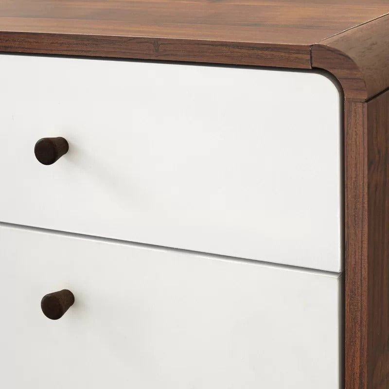 Filing Cabinet : 18.5'' Wide 2 -Drawer Vertical File Cabinet