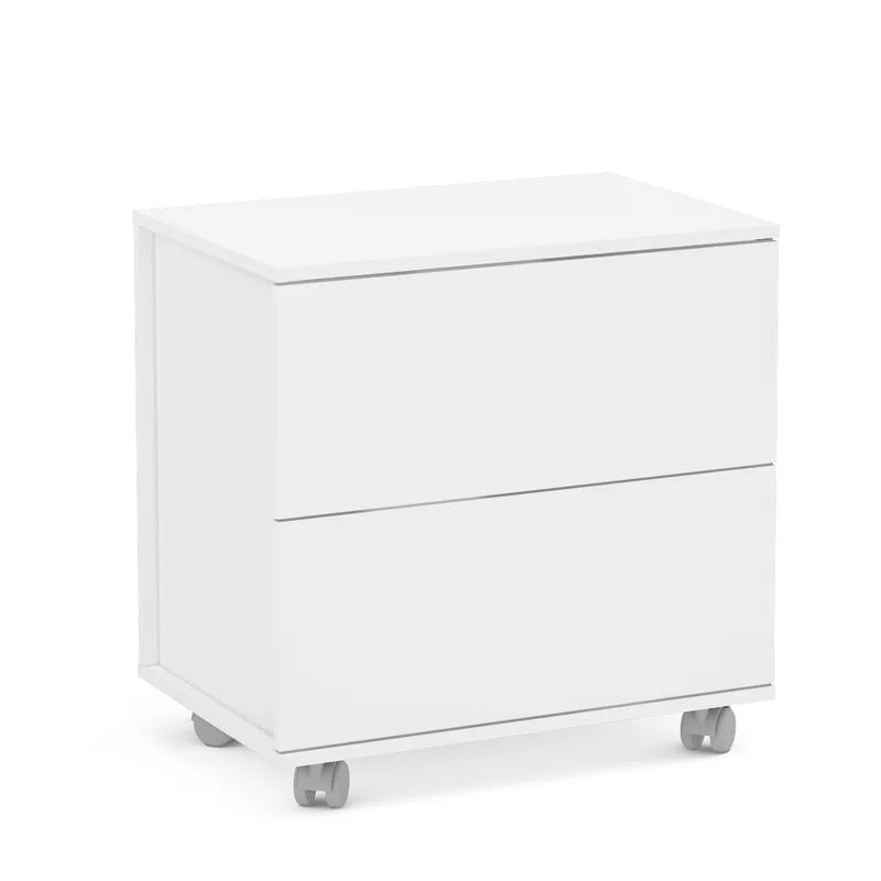 Filing Cabinet : 23.62'' Wide 2 -Drawer Mobile Lateral File Cabinet