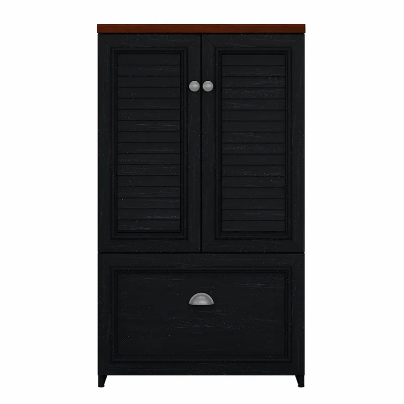 File Cabinets : 23.7401'' Wide 1 -Drawer Vertical