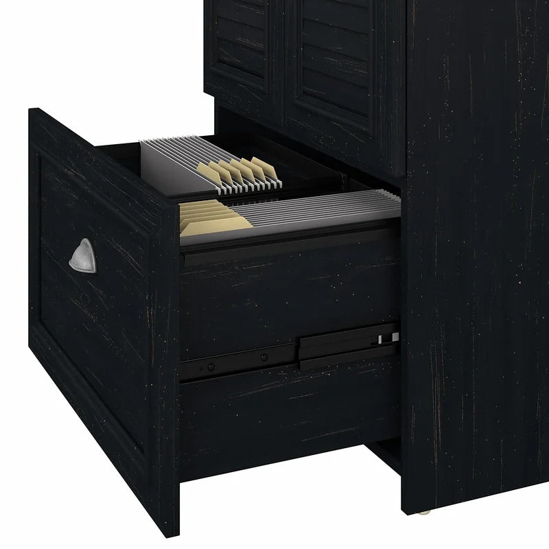File Cabinets : 23.7401'' Wide 1 -Drawer Vertical