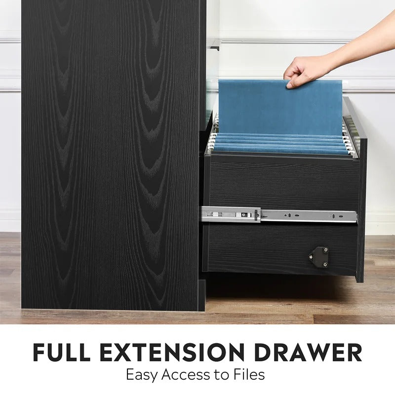Filing Cabinet : 35.43'' Wide 2 -Drawer Lateral File Cabinet