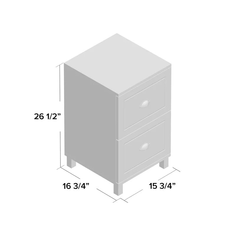 Filing Cabinet : CAM 2-Drawer Vertical File Cabinet