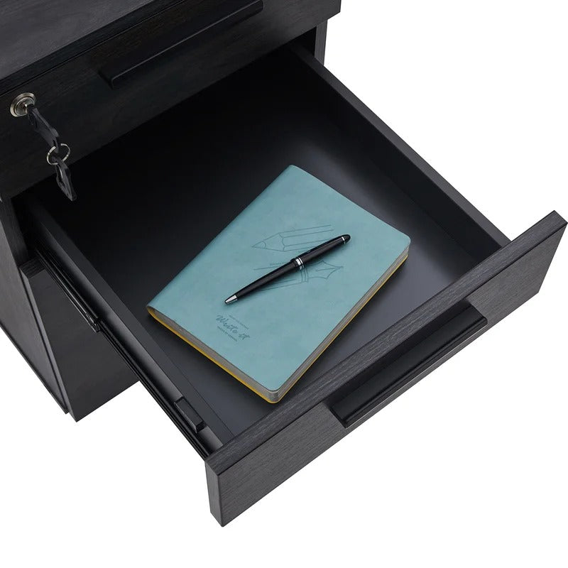 Filing Cabinet : Carry 3-Drawer Mobile Vertical File Cabinet