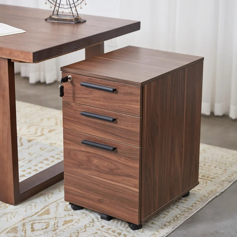 Filing Cabinet : Carry 3-Drawer Mobile Vertical File Cabinet