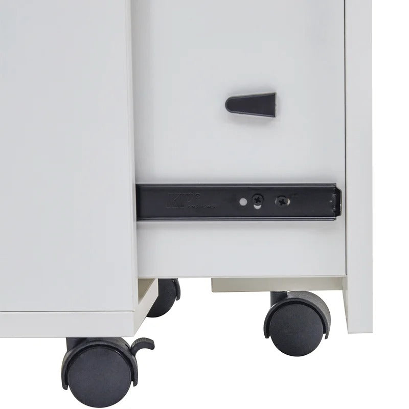 Filing Cabinet : Carry 3-Drawer Mobile Vertical File Cabinet
