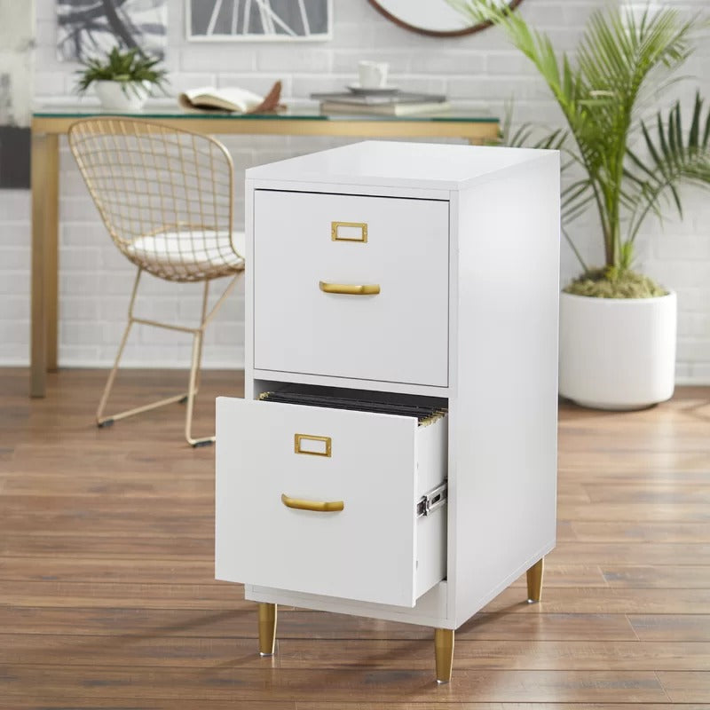 File Cabinets : DAN 2-Drawer Vertical Filing Cabinet