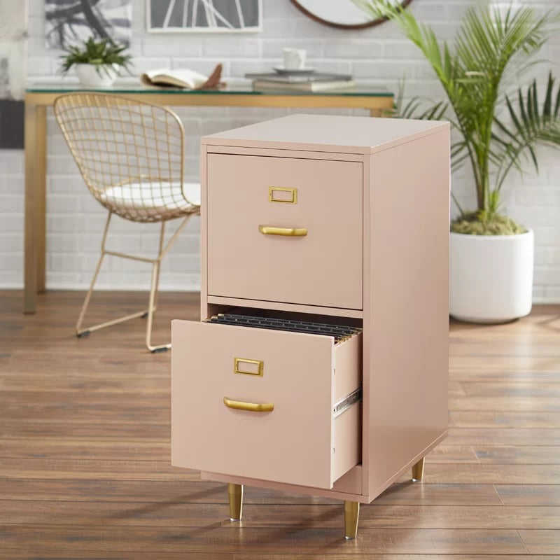 File Cabinets : DAN 2-Drawer Vertical Filing Cabinet