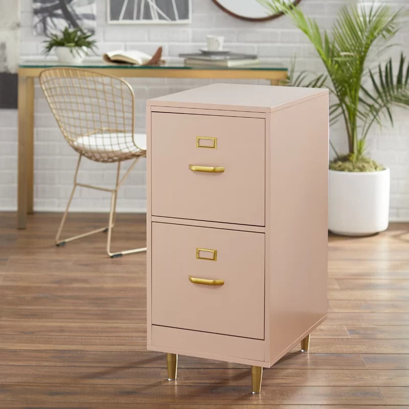 File Cabinets : DAN 2-Drawer Vertical Filing Cabinet