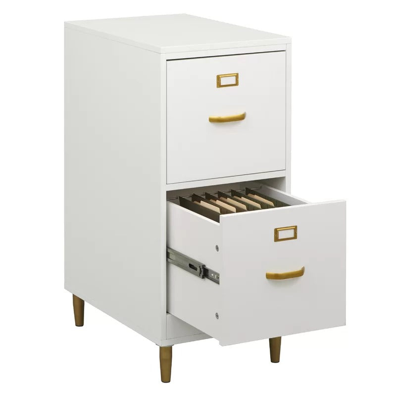File Cabinets : DAN 2-Drawer Vertical Filing Cabinet