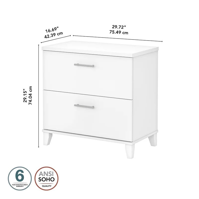 Filing Cabinet : 2-Drawer Lateral File Cabinet