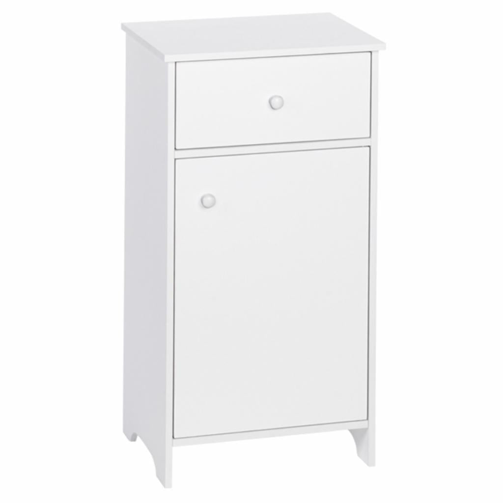 Floor Cabinets: 1 Door Bathroom Floor Cabinet
