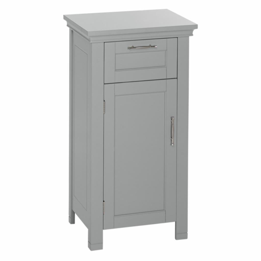 Floor Cabinets: 1 Door Bathroom Floor Cabinet