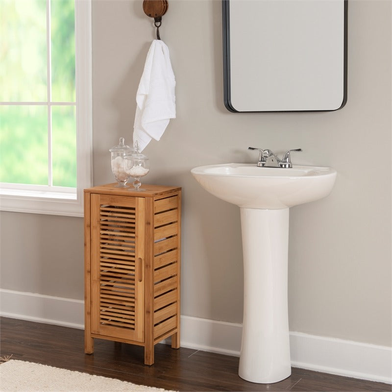 Floor Cabinets 1 Door Bathroom Floor Cabinet
