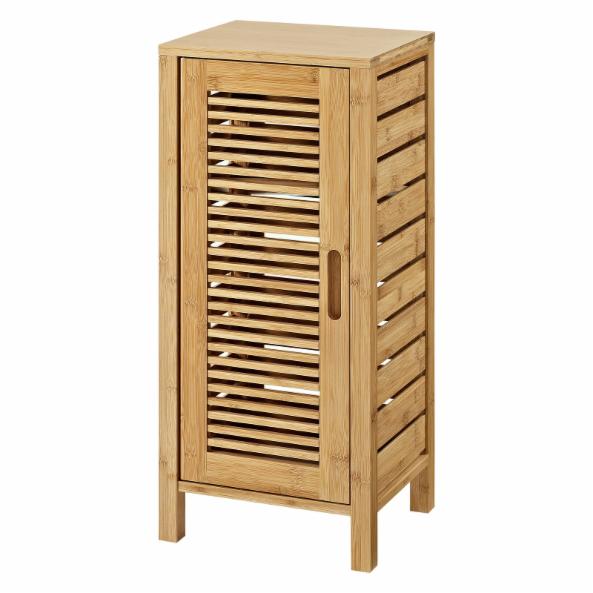 Floor Cabinets: 1 Door Bathroom Floor Cabinet