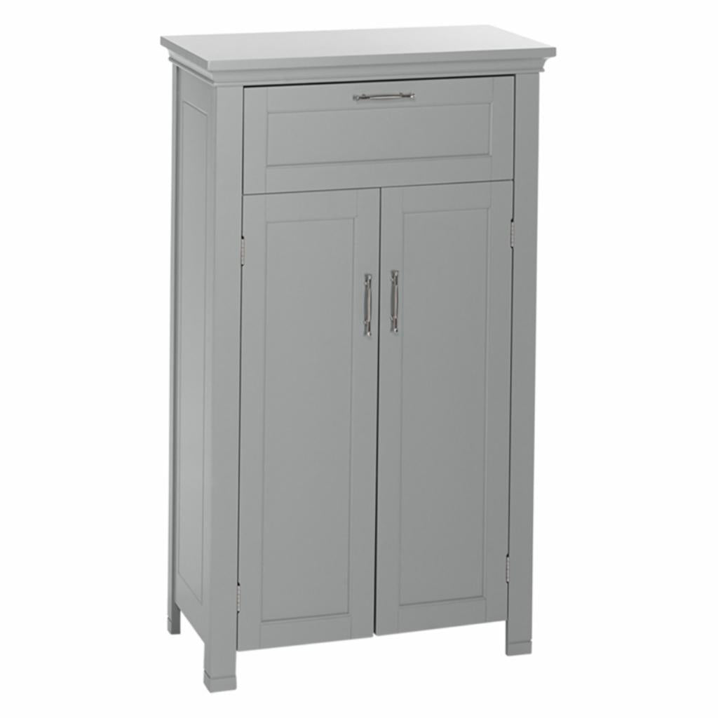 Floor Cabinets: 2 Door Bathroom Floor Cabinet
