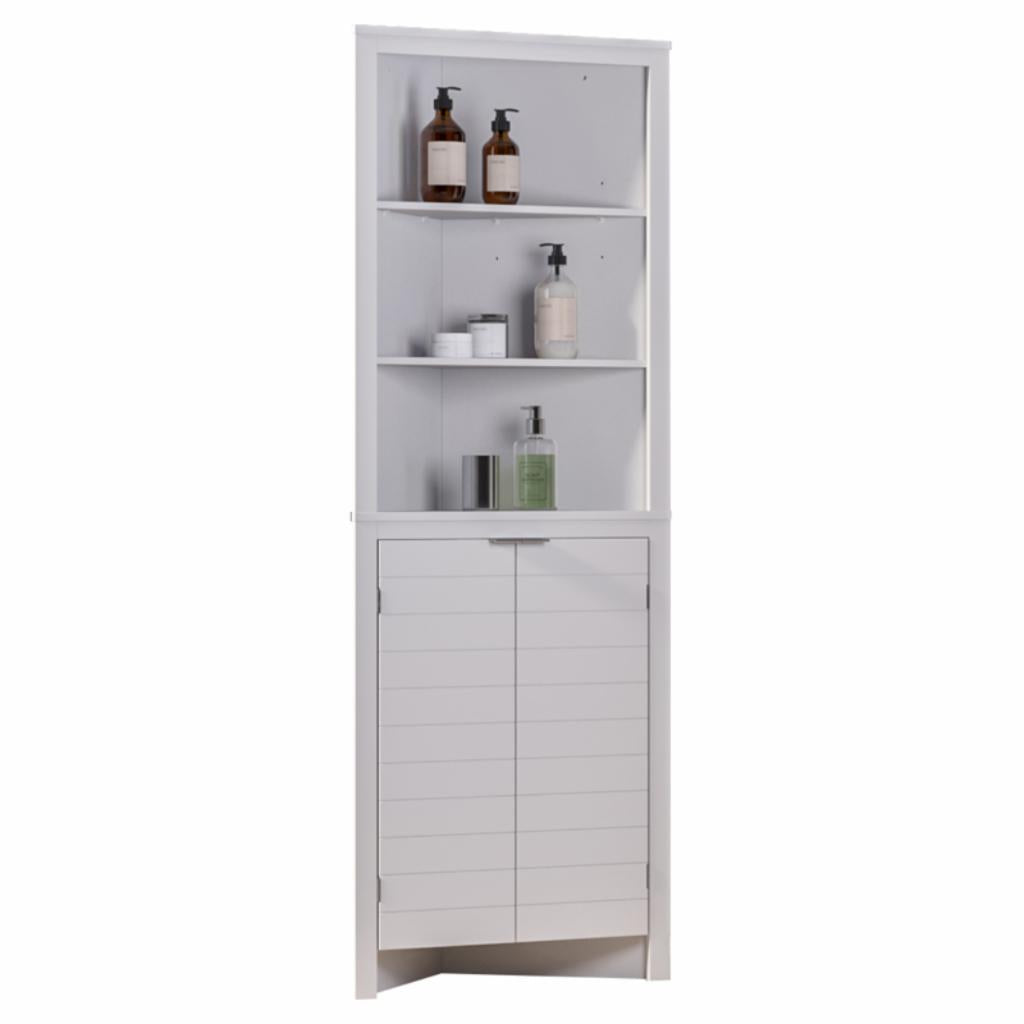 Floor Cabinets: Bathroom Corner Cabinet
