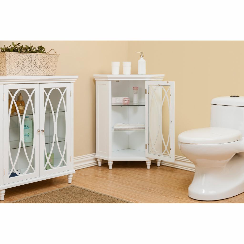 Floor Cabinets: Corner Floor Cabinet