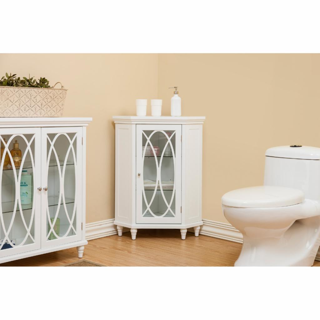 Floor Cabinets: Corner Floor Cabinet