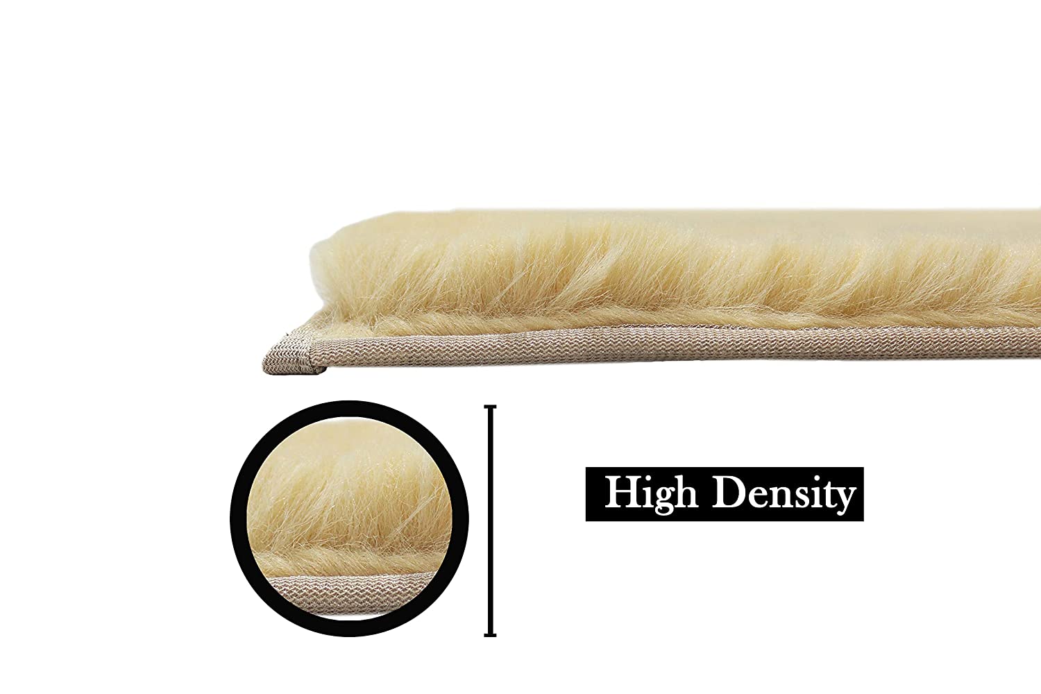 Floor Mats: Bathroom Door Foot Carpets Anti Skid Water Absorbent Easy Machine Washable Rug for Entrance | Kitchen Floor | 60 X 90 Cm | Beige | Pack of 1