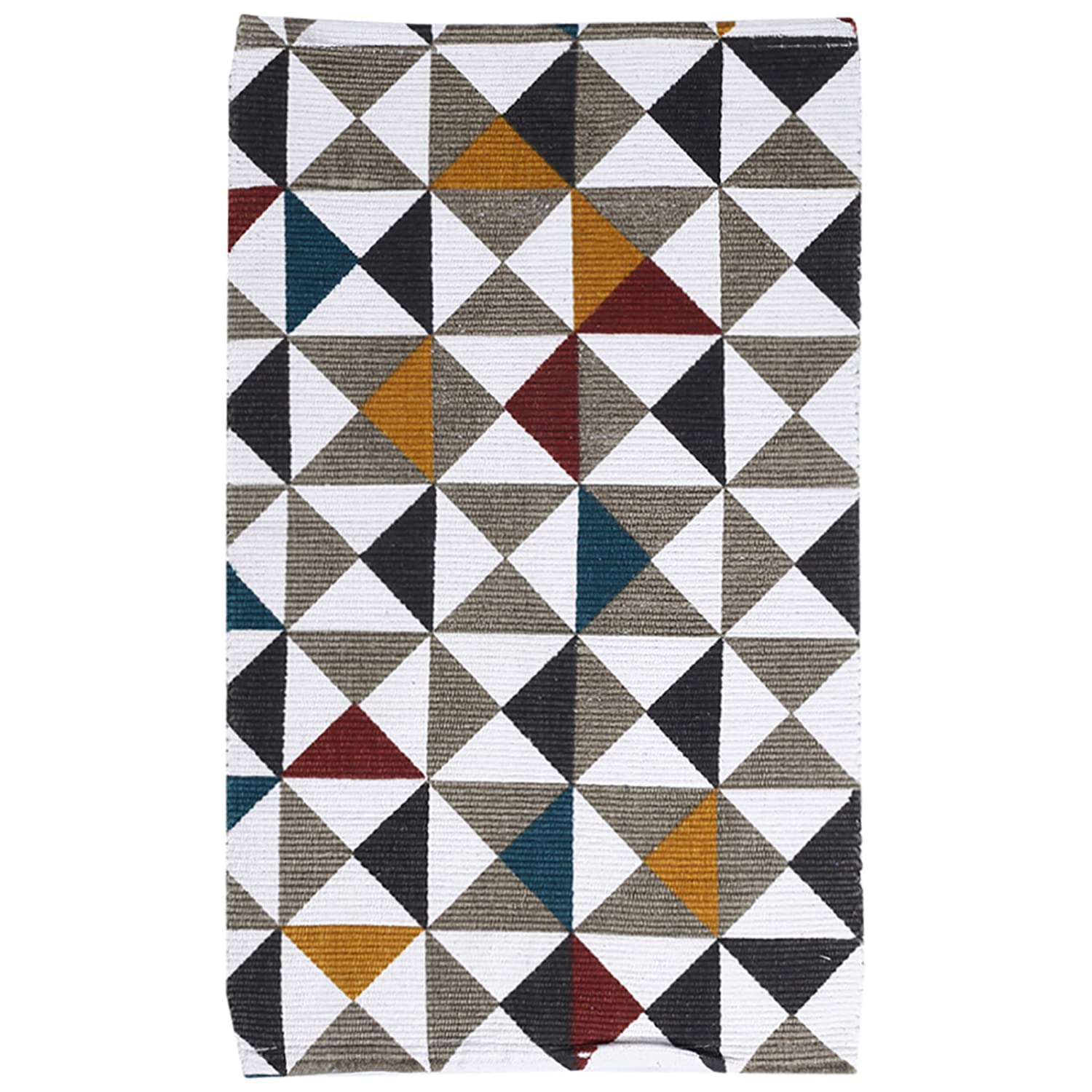 Floor Mats: Cotton Printed Rug (50X80 CM)