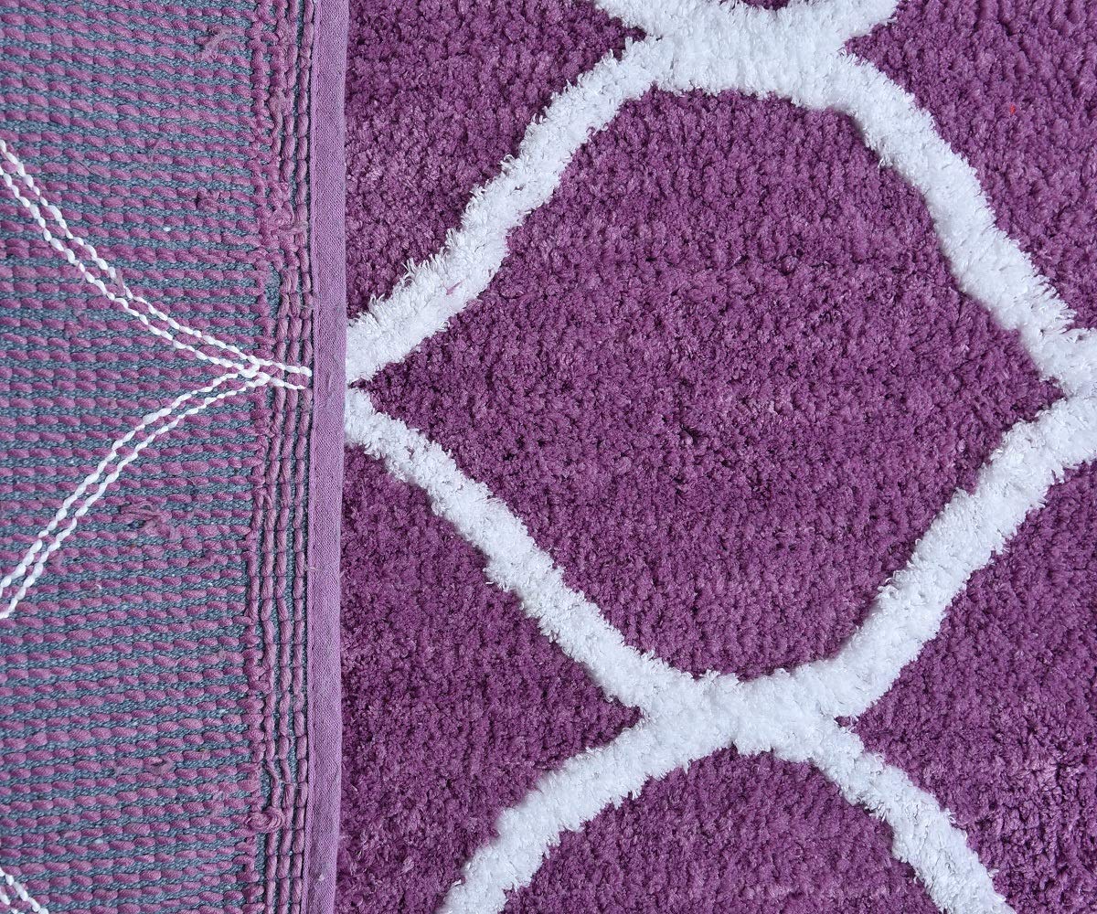 Floor Mats: Glorious Super Soft Microfiber Designer Anti Slip Bathmat