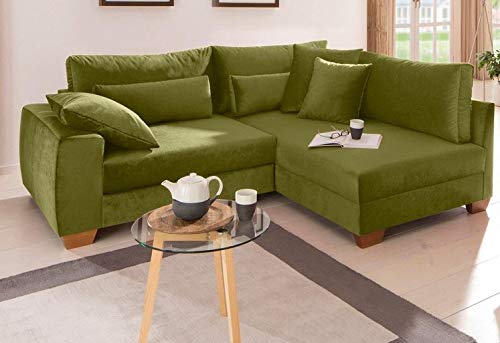 L Shape Sofa Set:- Florence Lounger Fabric Sofa Set